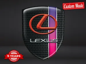 Lexus Adesivi Paraurti Auto Resistenti Universali Pregiati